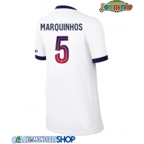 Maglie da calcio Paris Saint-Germain Marquinhos #5 Seconda Maglia Femminile 2026-27 Manica Corta
